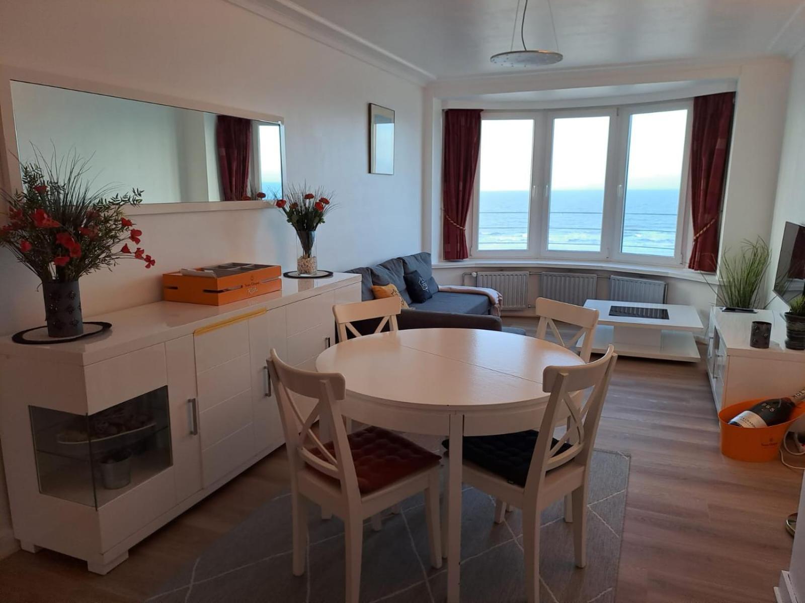 Appartement Met Prachtig Zicht Op Zee Ostende Kültér fotó